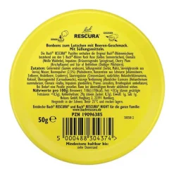 Rescura Bachblüten Original Pastillen Beeren-Mix, 50 g><noscript><img width=