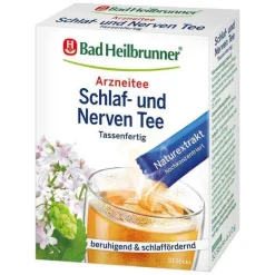 Bad Heilbrunner Schlaf- und Nerven Tee tassenfertig, 10X1.0 g