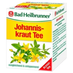 Bad Heilbrunner Tee Johanniskraut Filterbeutel, 8X1.5 g> Beruhigungstee|Beruhigungsmittel