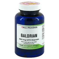 Hecht Pharma Baldrian 360 mg GPH Kapseln, 120 St> Hirnleistung & Nerven