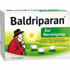 Baldriparan zur Beruhigung überzogene Tabletten, 120 St> Beruhigungsmittel