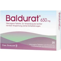 Baldurat ® Filmtabletten, 20 St> Baldrian|Beruhigungsmittel