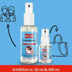 Ballistol Stichfrei Mückenschutz Classic Pumpspray, 100 ml