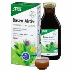 Salus Basen Aktiv Mineralstoff-Kräuter-Elixier , 250 ml> Säure-Basenhaushalt