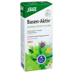 Salus Basen Aktiv Mineralstoff-Kräuter-Elixier , 250 ml><noscript><img width=