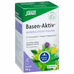Salus Basen Aktiv Mineralstoff-Kräuter-Extrakt-Pulver, 90 g> Säure-Basenhaushalt