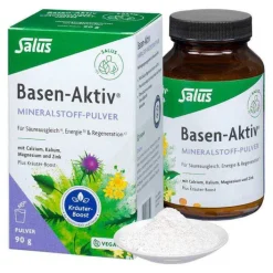 Salus Basen Aktiv Mineralstoff-Kräuter-Extrakt-Pulver, 90 g> Säure-Basenhaushalt