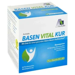 Basen Vital Kur + Vitamin D3 + K2 Pulver, 60 St