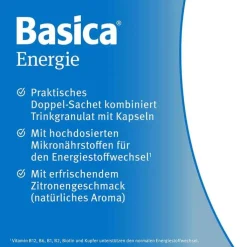 Basica Energie Trinkgranulat + Kapseln, 30 St