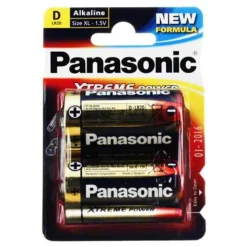 Panasonic Batterien Alkali Mono LR20, 2 St> Batterien