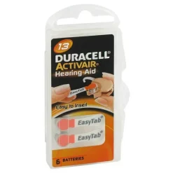 Duracell Batterien für Hörgeräte 13, 6 St> Batterien