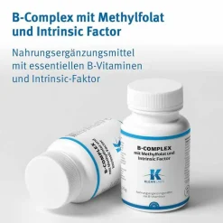 Klean Labs B-Complex mit Methylfolat und Intrinsic Factor Kap, 60 St><noscript><img width=