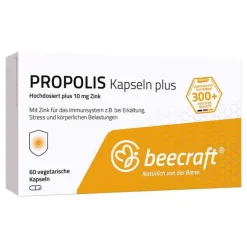 Beecraft Propolis Kapseln Plus, 60 St> Zink