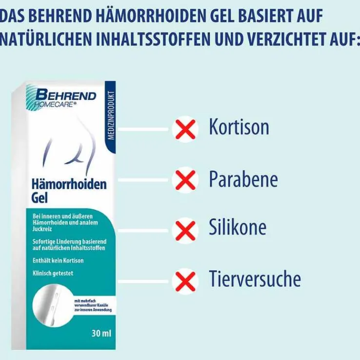 Behrend Hämorrhoiden-Gel, 30 ml