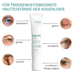 Benevi Neutral Augenlid-Creme, 15 ml><noscript><img width=