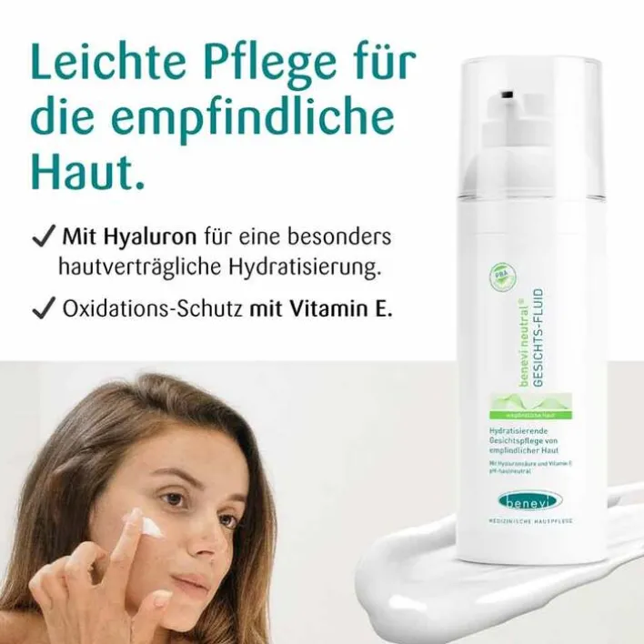 Benevi Neutral Gesichts-Fluid, 50 ml> Tagespflege|Rötungen