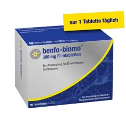 Benfo-Biomo 300 mg Filmtabletten, 30 St> Vitamin B1 (Thiamin)