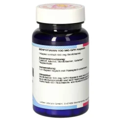 Benfotiamin 100 mg GPH Kapseln vet. (für Tiere), 60 St> Vitamine-Mineralstoffe