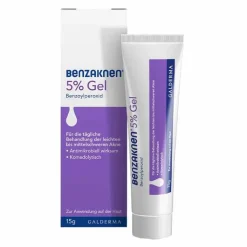 Benzaknen® 5% Gel bei leichter bis mittelschwerer Akne, 15 g