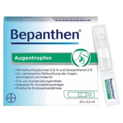 Bepanthen ® Augentropfen , 20X0.5 ml> Augentropfen Trockene Augen