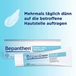 Bepanthen Wund- und Heilsalbe bei oberflächlichen Hautverletzungen, 50 g><noscript><img width=