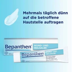 Bepanthen Wund- und Heilsalbe bei oberflächlichen Hautverletzungen, 100 g