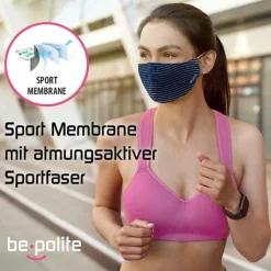 Bepolite Maske antibakteriell waschbar , 1 St