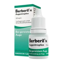 Berberil N Augentropfen bei akut geröteten, gereizten Augen, 10 ml> Augentropfen Bindehautentzündung