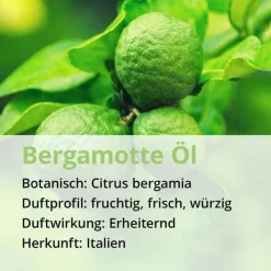 Casida Bergamotte Öl naturrein ätherisch, 10 ml><noscript><img width=