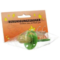 Dr. Junghans Beruhigungssauger Kirschform Latex ab 6 M.grün, 1 St> Schnuller