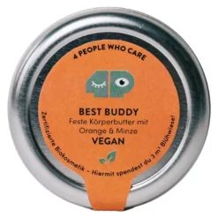 Best Buddy Körperbutter mit Orange & Minze, 40 g