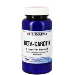 Beta Carotin 5 mg GPH Kapseln, 120 St> Carotin