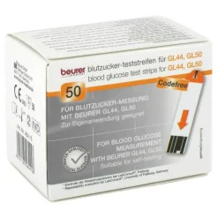 beurer blutzucker-teststreifen GL44, GL50, GL50 evo, 50 St