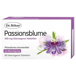 Dr. Böhm Böhm Passionsblume 425 mg überzogene Tabletten, 60 St> Beruhigungsmittel