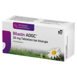 Bilastin ADGC 20 mg Tabletten bei Allergie, 100 St