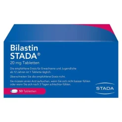 Stada Bilastin 20 mg Tabletten, 50 St> Allergie Tabletten|Allergie Medikamente