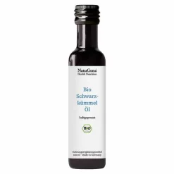Bio Schwarzkümmelöl kaltgepresst vegan, 100 ml
