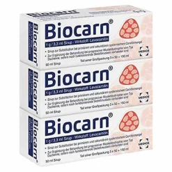 Biocarn® Sirup, 3X50 ml