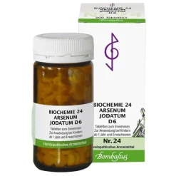 Biochemie 24 Arsenum jodatum D 6 Tabletten, 200 St