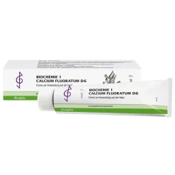Biochemie 1 Calcium fluoratum D 6 Creme, 100 ml