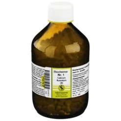 Nestmann Biochemie 1 Calcium fluoratum D 6 Tabletten, 1000 St> Salze 1-12|D 6