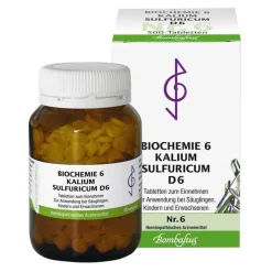 Biochemie 6 Kalium sulfuricum D 6 Tabletten, 500 St