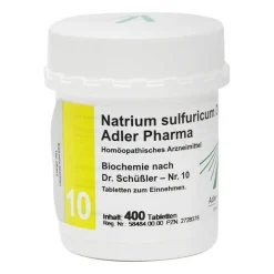 Adler Biochemie 10 Natrium s, 400 St> Salze 1-12|D 6