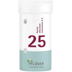 Pflüger Biochemie 25 Aurum chloratum Natrium D 6 Tabletten, 400 St> Salze 25 - 36