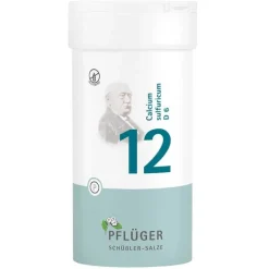 Pflüger Biochemie 12 Calcium sulfuricum D 6 Tabletten, 400 St> Salze 1-12|D 6