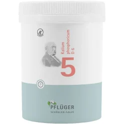 Pflüger Biochemie 5 Kalium phosphoricum D 6 Tabletten, 1000 St> Salze 1-12|D 6