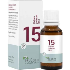 Biochemie Pflüger 15 Kalium jodatum D 12 Globuli, 15 g
