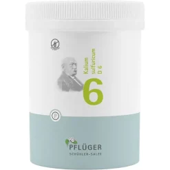 Biochemie Pflüger 6 Kalium sulfuricum D 6 Tabletten, 1000 St