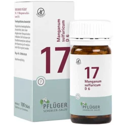 Biochemie Pflüger 17 Manganum sulfuricum D 6 Tabletten, 100 St