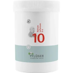 Pflüger Biochemie 10 Natrium sulfuricum D 6 Tabletten, 4000 St> D 6|Salze 1-12